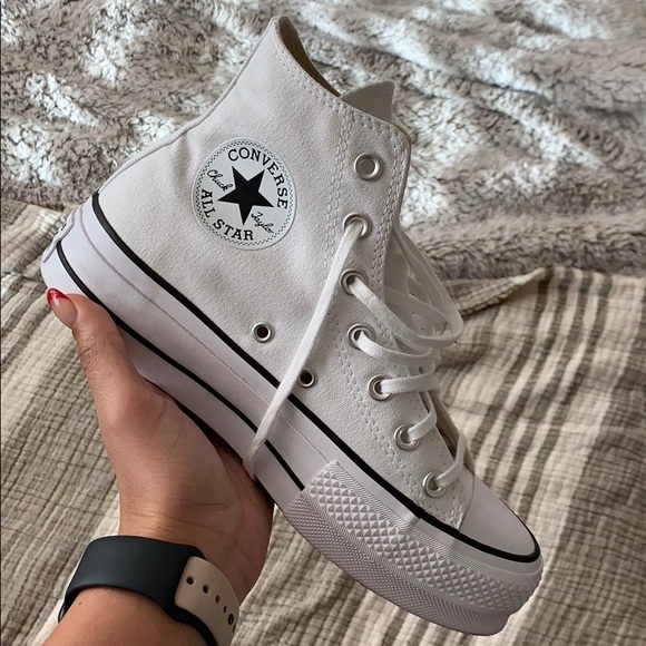 Converse Shoes - Platform Hi-Top Converse